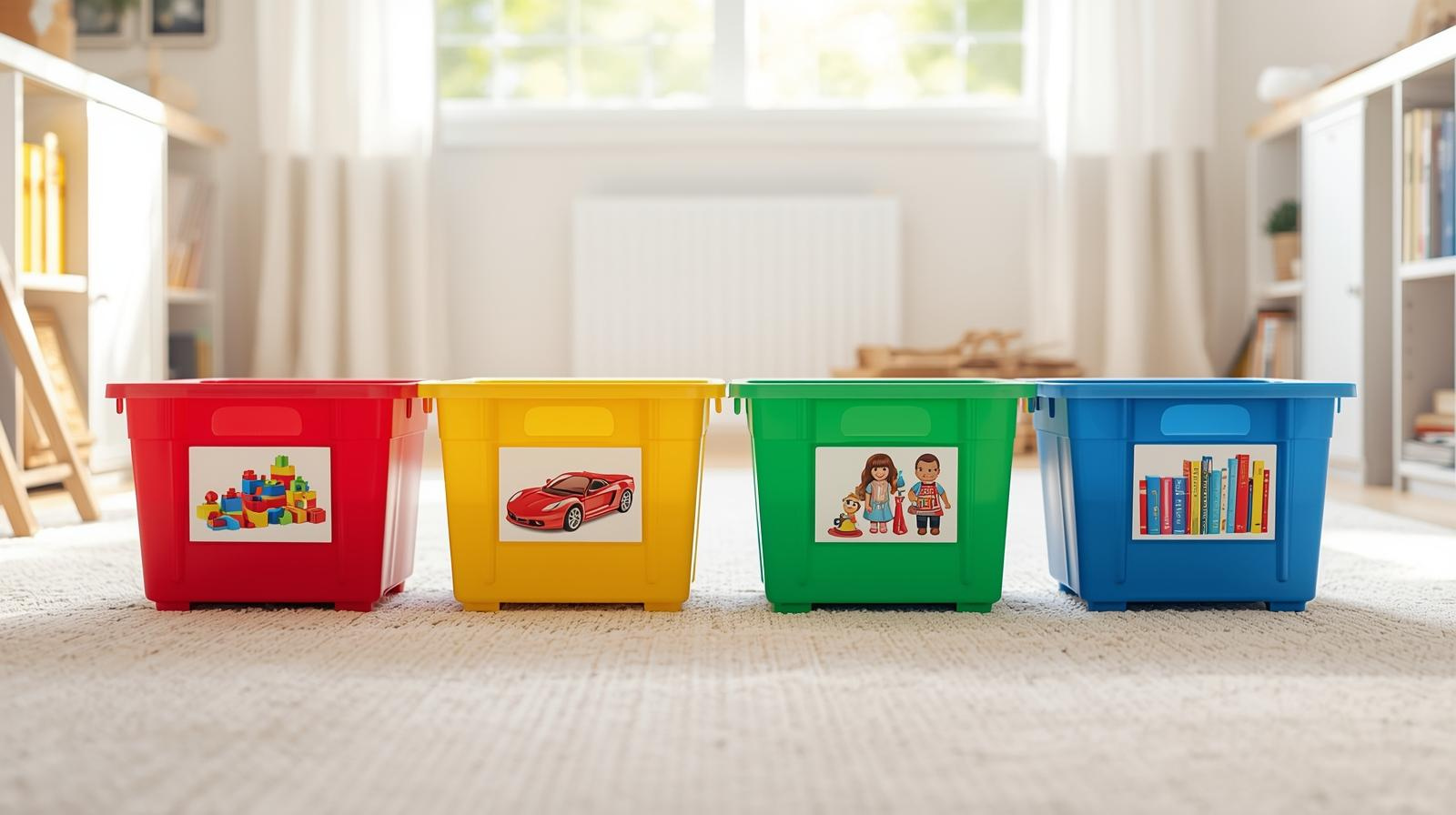 収納方法である【おもちゃのお家】のイメージ画像です。